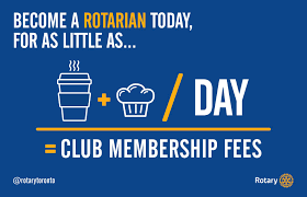 How much does it Cost to Join Rotary