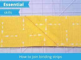 How to Join Binding Strips