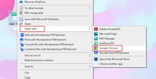 How to Open PDF in Chrome