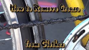 How to Remove Black Grease from Clothes