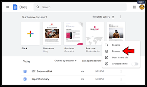 How to Remove a Page in Google Docs