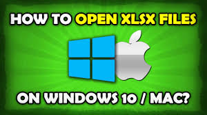 How to Open an XLSX File