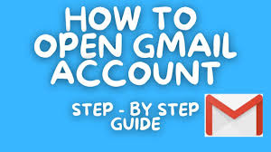 how to open a gmail account