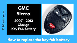 How to Open a GMC Key Fob