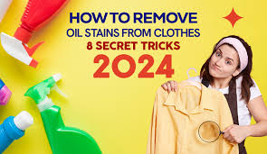 How to Remove Oil Stains from Clothes